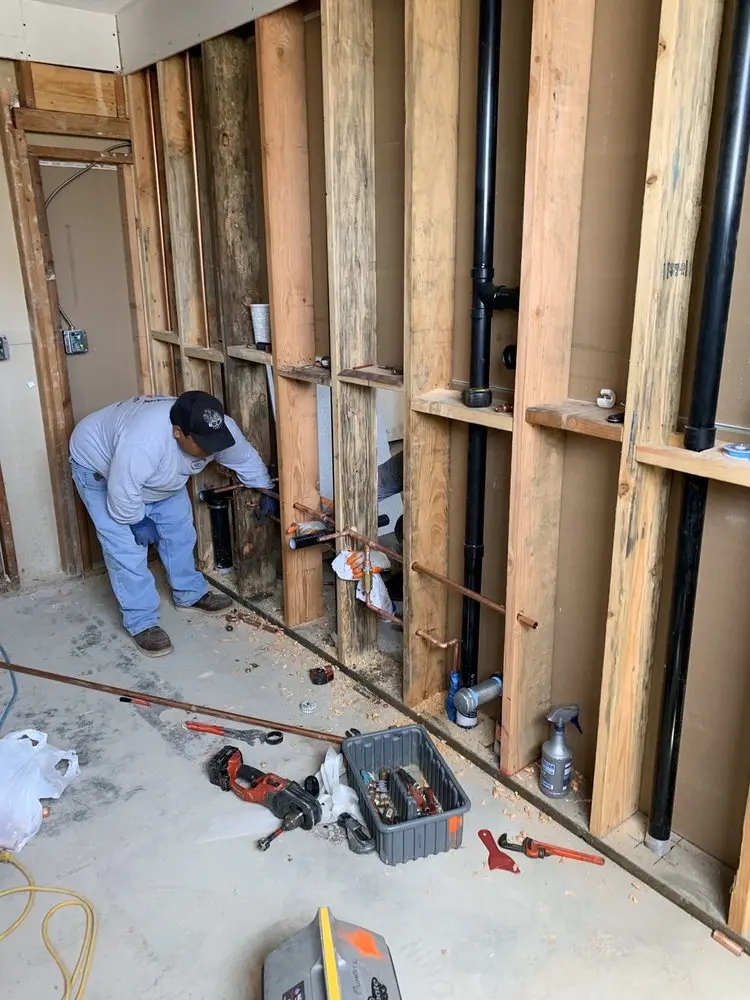 Commercial rough-in plumbing for Gas Line Repair in Tucson